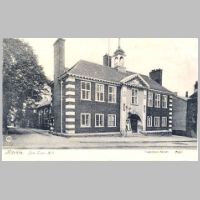 Hitchin, Town hall, 1901,Hertfordshire (with Edward William Mountford), photo on hertfordshire-genealogy.co.uk,.jpg